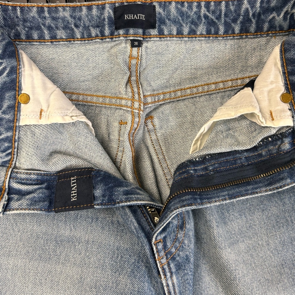 KHAITE DANIELLE RIPPED JEANS - Picture 7 of 10